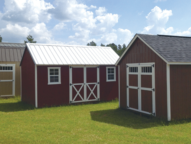 29-gauge metal or 30-year architectural shingles for shed roofing