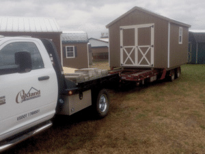 personal shed delivery