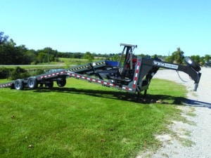 choosing the right trailer for a shed delivery