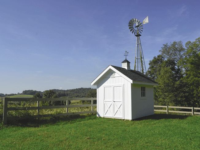 Homeowners who seek quality sheds also may seek a classic look.